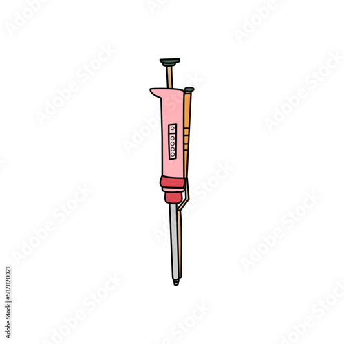 micropipette illustration