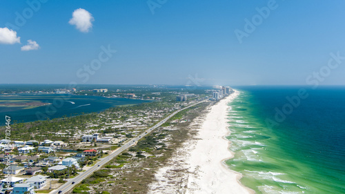 Aerial view of Perdido Key Beach, Florida © George