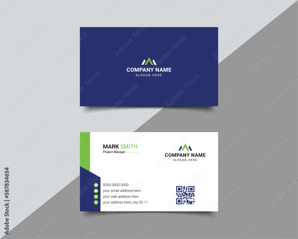Minimalist Business Card Layout Minimalist Business Card Layout