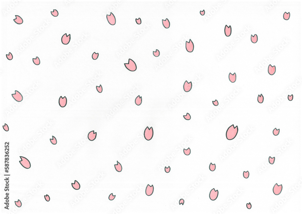春、桜の花びら、祝卒業・入学
春、桜の花びら、祝卒業・入学