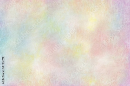 pastel colored background  yellows  greens  pinks  blues  purples  spring and easter colors  generative ai  generative  ai