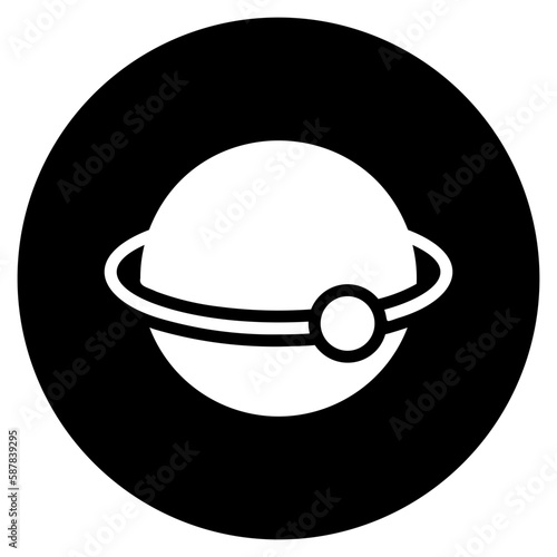 orbit glyph icon