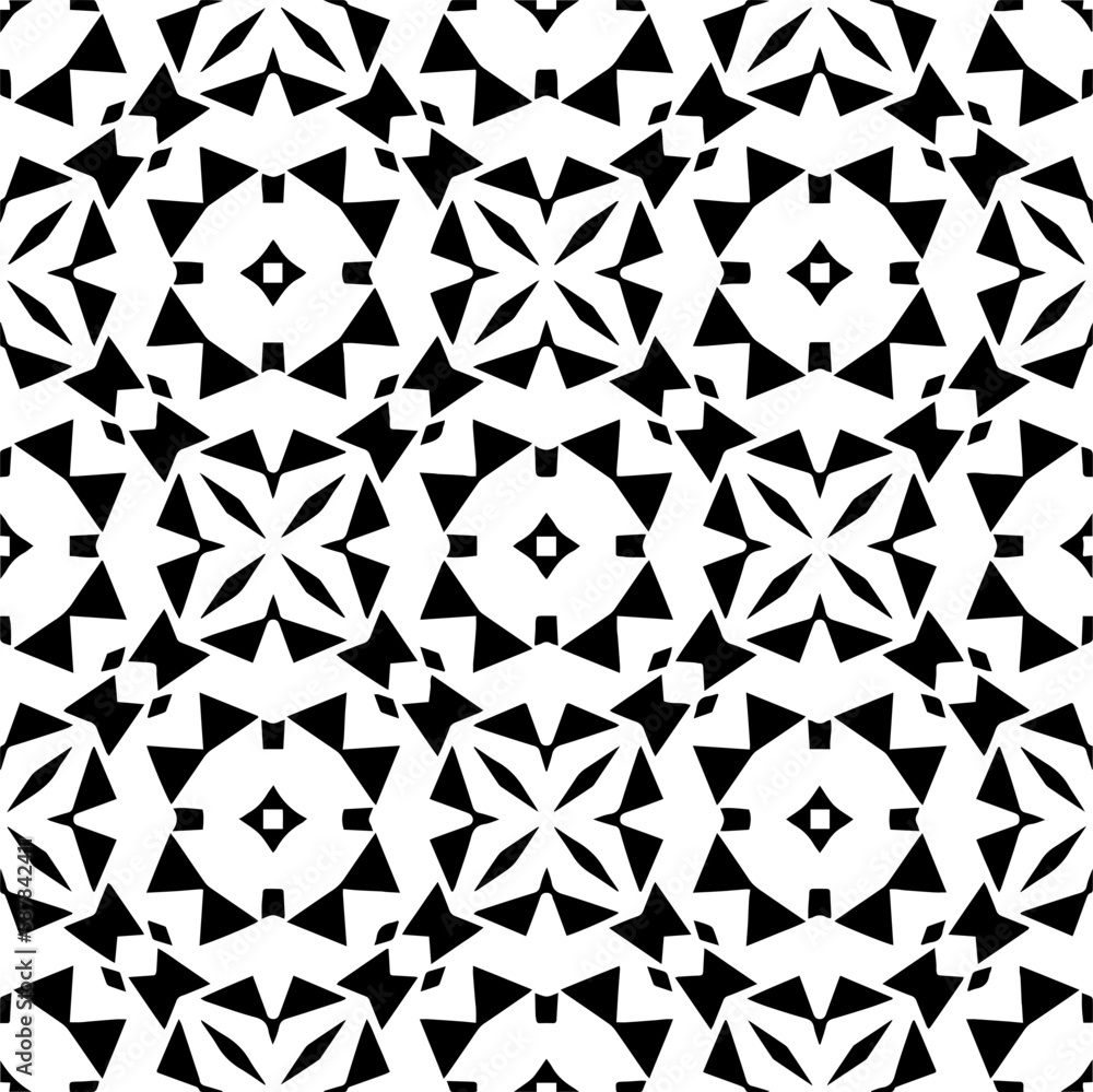 Black and white abstract patterns.Seamless monochrome repeating pattern for web page, textures, card, poster, fabric, textile. Black and white abstract patterns.Seamless monochrome repeating pattern for web page, textures, card, poster, fabric, textile.