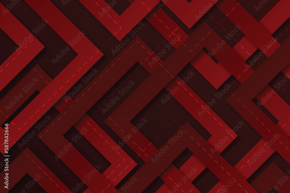 Vector abstract gradient red overlapping square background Vector abstract gradient red overlapping square background