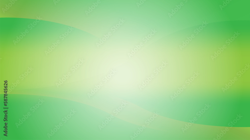 Green wave Background Vector image for spa or eco concept Green wave Background Vector image for spa or eco concept