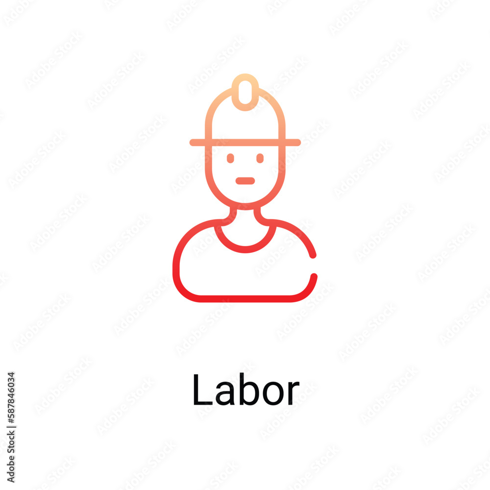 Labor icon. Suitable for Web Page,Mobile,App,UI,UX�and�GUI�design. Labor icon. Suitable for Web Page,Mobile,App,UI,UX�and�GUI�design.