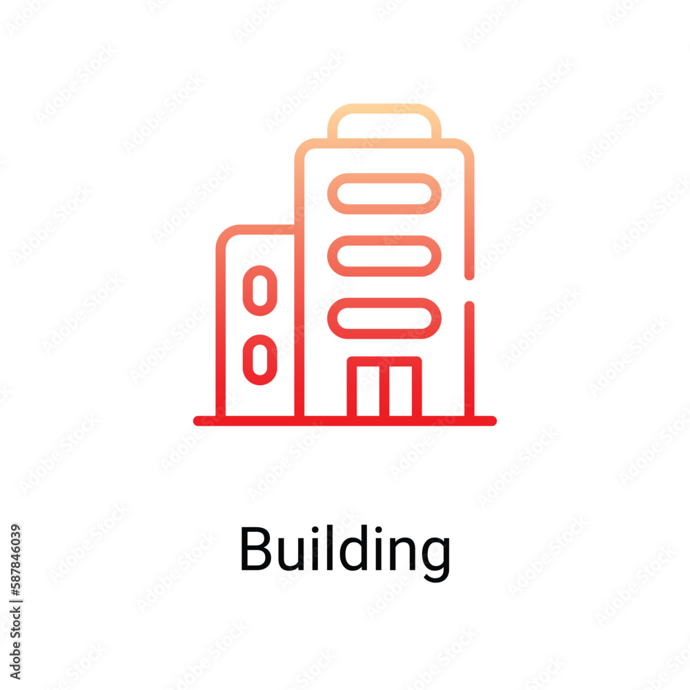 Building icon. Suitable for Web Page,Mobile,App,UI,UX�and�GUI�design. Building icon. Suitable for Web Page,Mobile,App,UI,UX�and�GUI�design.