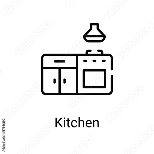 Kitchen icon. Suitable for Web Page,Mobile,App,UI,UX�and�GUI�design.