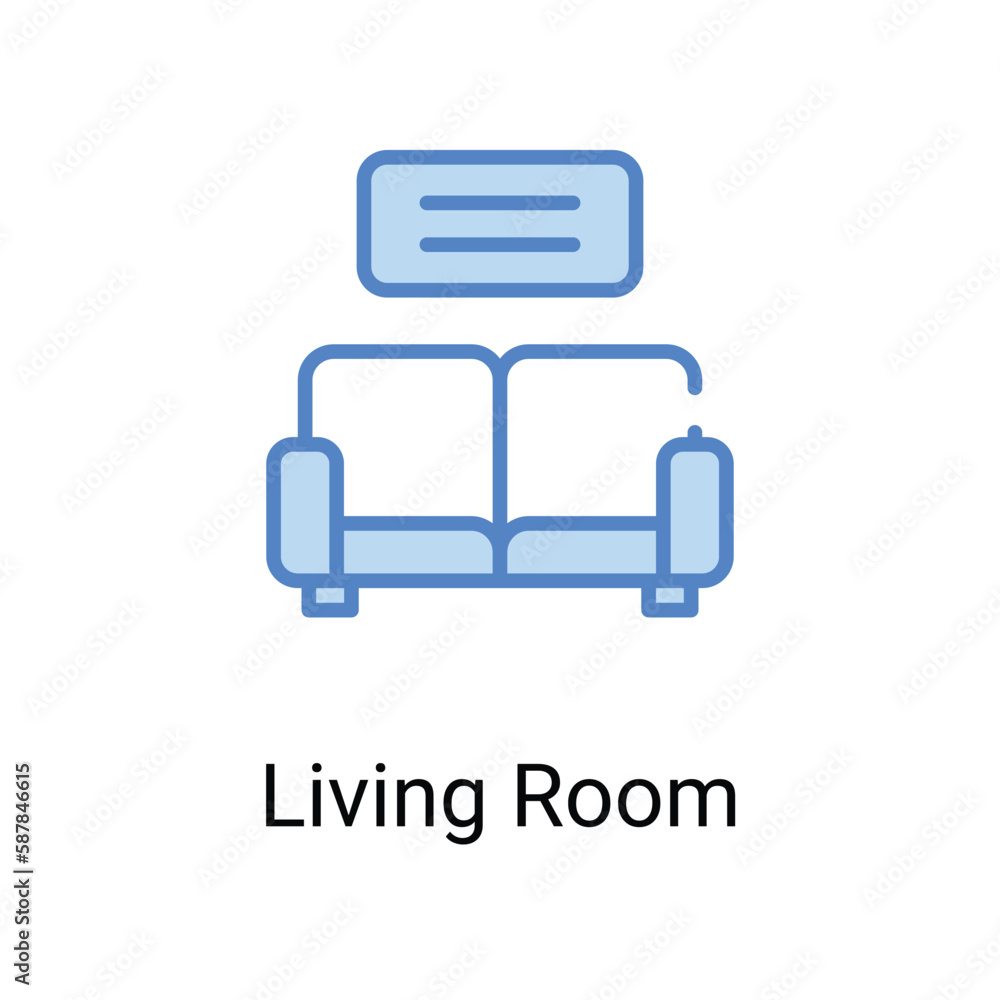 Living Room icon. Suitable for Web Page,Mobile,App,UI,UX�and�GUI�design. Living Room icon. Suitable for Web Page,Mobile,App,UI,UX�and�GUI�design.