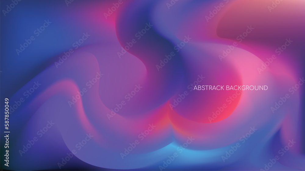 Fototapeta premium Abstract Liquid color background design