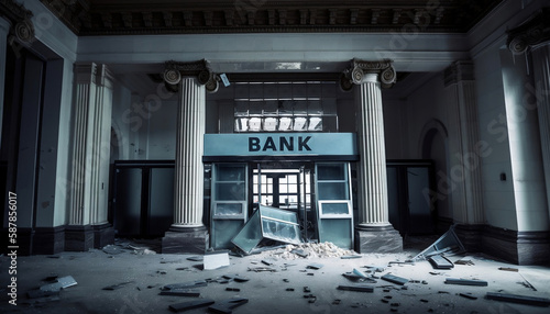 crashed bank