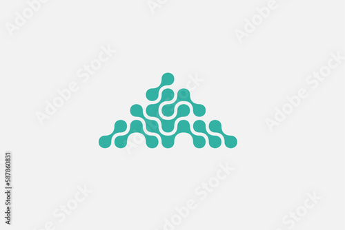 Illustration vector graphic of technology abstract. Good for logo