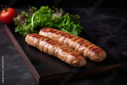 Cevapcici, a traditional South European sausage made of ground meat and spices