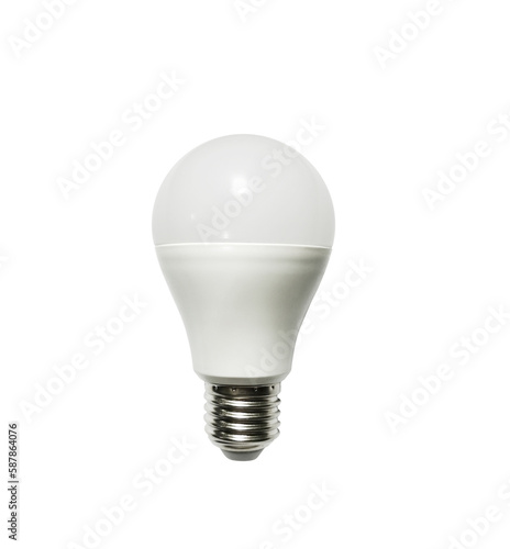 LED bulbs isolated on a white background.