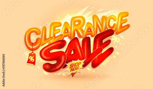 Final clearance sale banner template