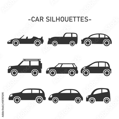 gradient automobile car service logo template 
