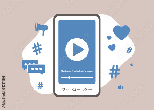 Maximize social media impact with hashtag marketing. Optimize brand outreach and attract target audience using popular and niche-specific hashtags