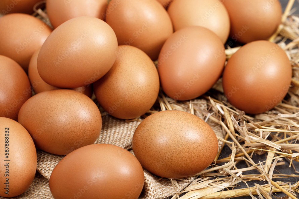 Fresh eggs are ready for breakfast in the farm. Fresh eggs are ready for breakfast in the farm.