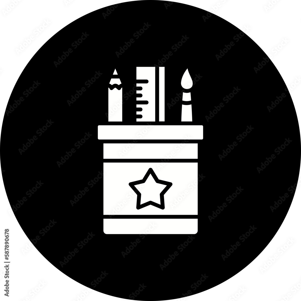 Stationary Glyph Inverted Icon Stationary Glyph Inverted Icon