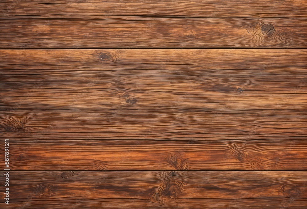 A wood table with a dark brown stain. A wood table with a dark brown stain.