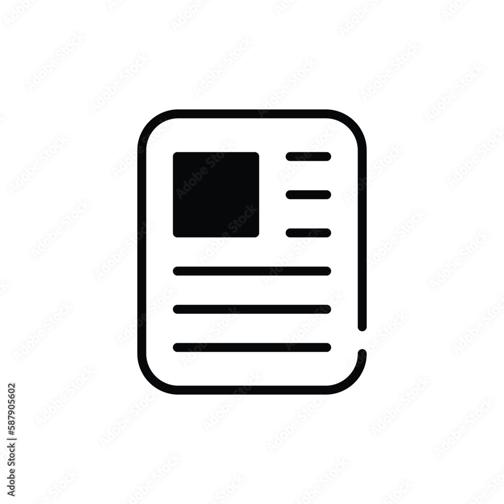 Content icon vector stock. Content icon vector stock.