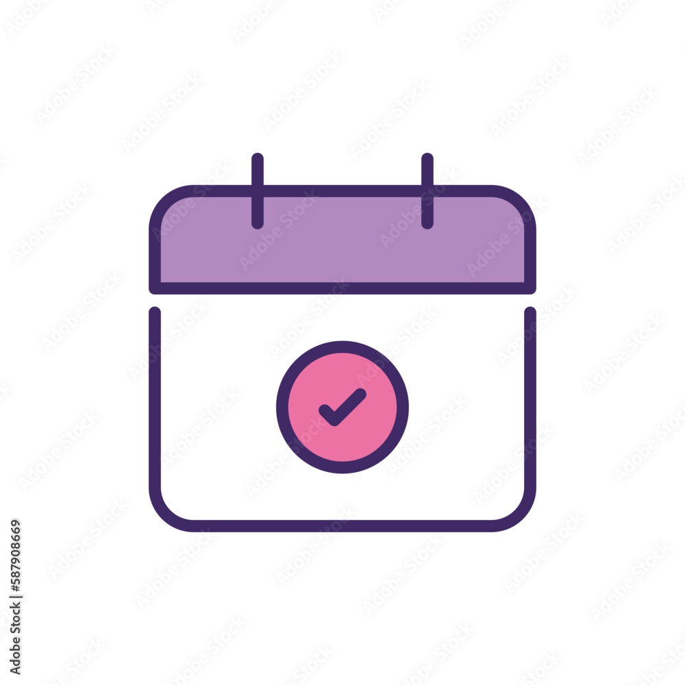 Calendar icon vector stock. Calendar icon vector stock.