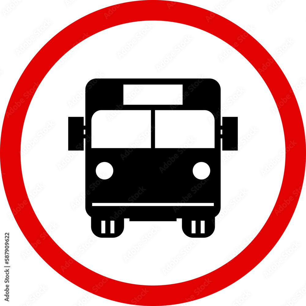 Bus stop sign Bus stop sign