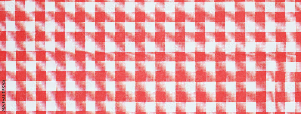 red white plaid tablecloth background red white plaid tablecloth background