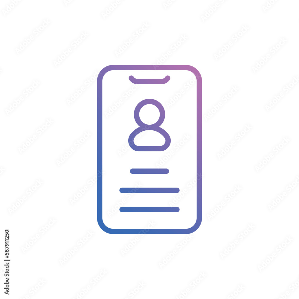 Profile icon vector stock. Profile icon vector stock.