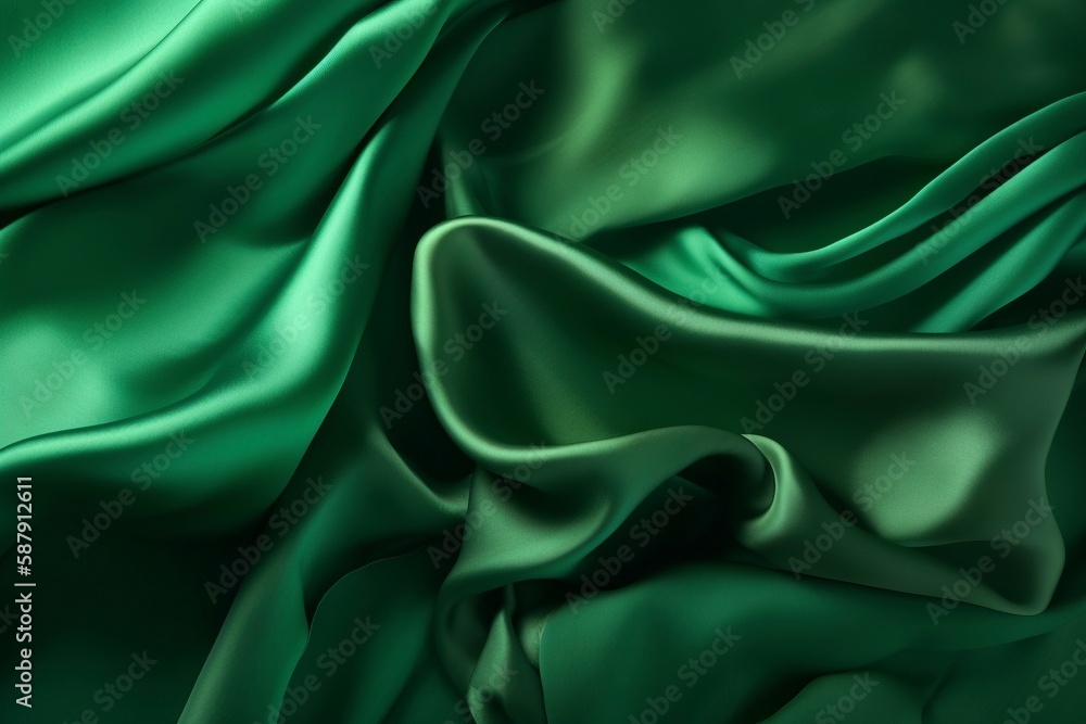 Green colored silk satin backdrop Green colored silk satin backdrop