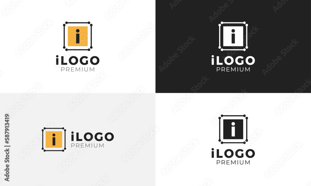 Letter I Logo Template Letter I Logo Template