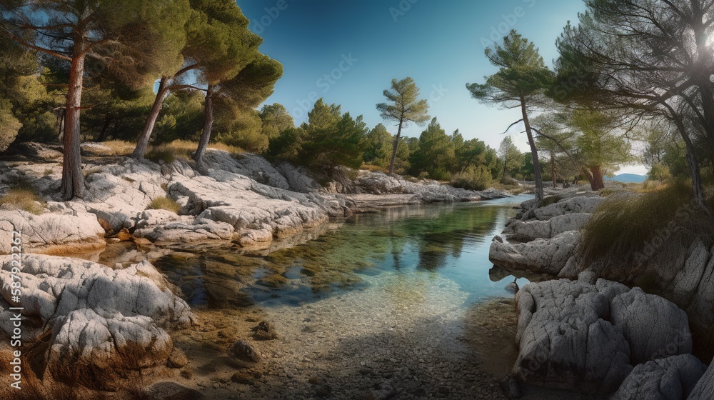  Croatia Brijuni National Park photorealistic 