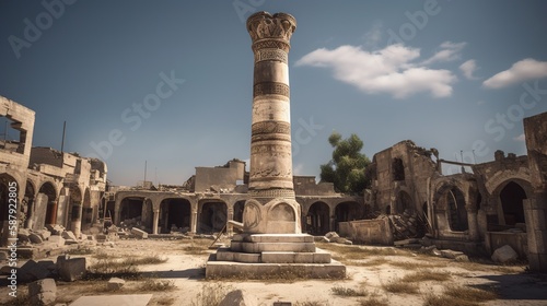 Syria before the war St. Simeon Stylite