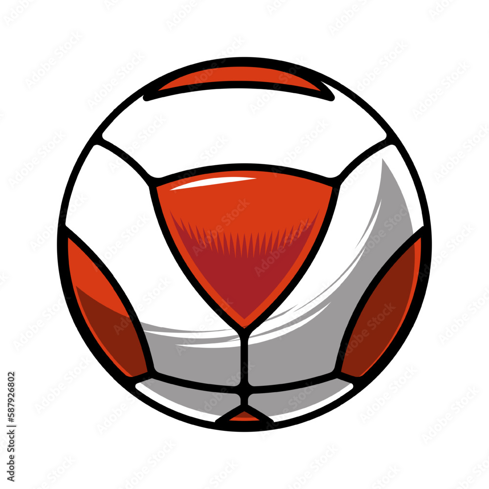 Fototapeta premium Teq ball line art. Teq ball club graphic design logos or icons. vector illustration.
