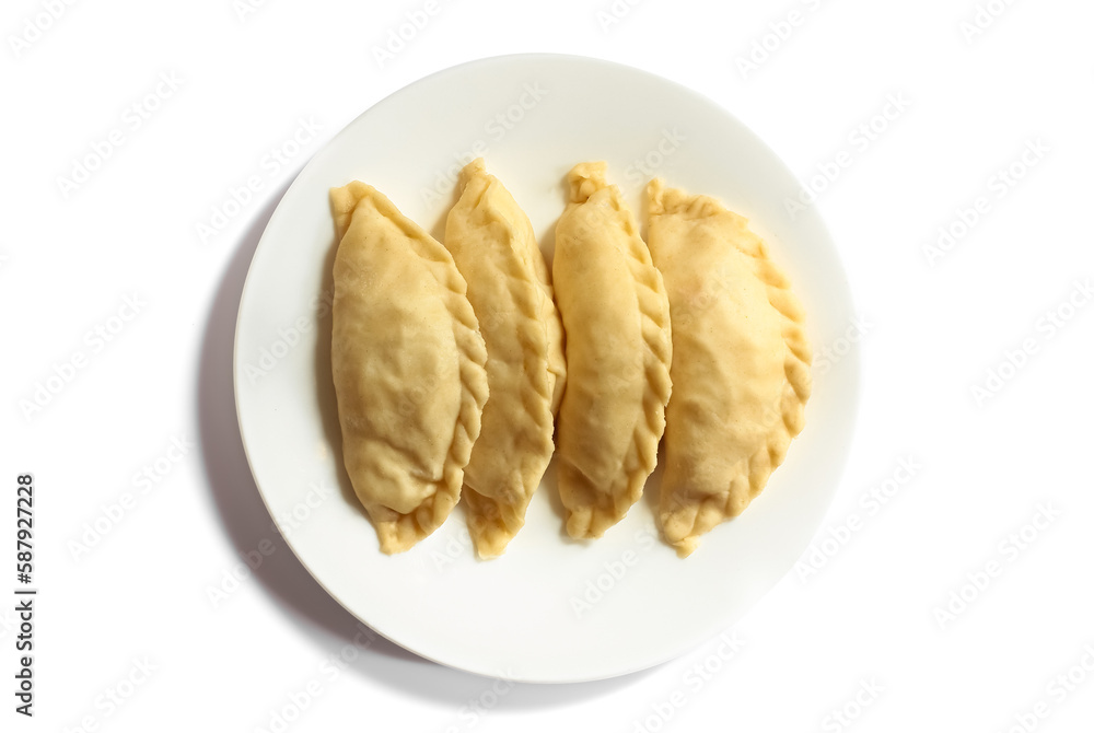 Kue pastel isolated on white background Kue pastel isolated on white background