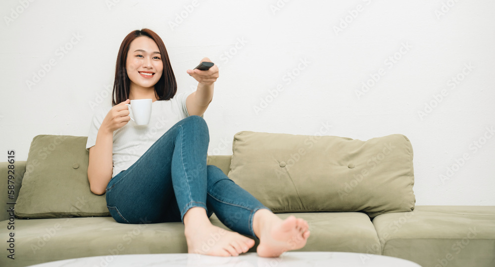 Image of young Asian woman at home Image of young Asian woman at home