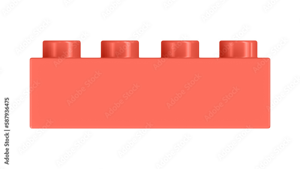 Bittersweet Block Isolated on a White Background. Close Up View of a Plastic Children Game Brick for Constructors, Front View. High Quality 3D Rendering with a Work Path. 8K Ultra HD, 7680x4320 Bittersweet Block Isolated on a White Background. Close Up View of a Plastic Children Game Brick for Constructors, Front View. High Quality 3D Rendering with a Work Path. 8K Ultra HD, 7680x4320