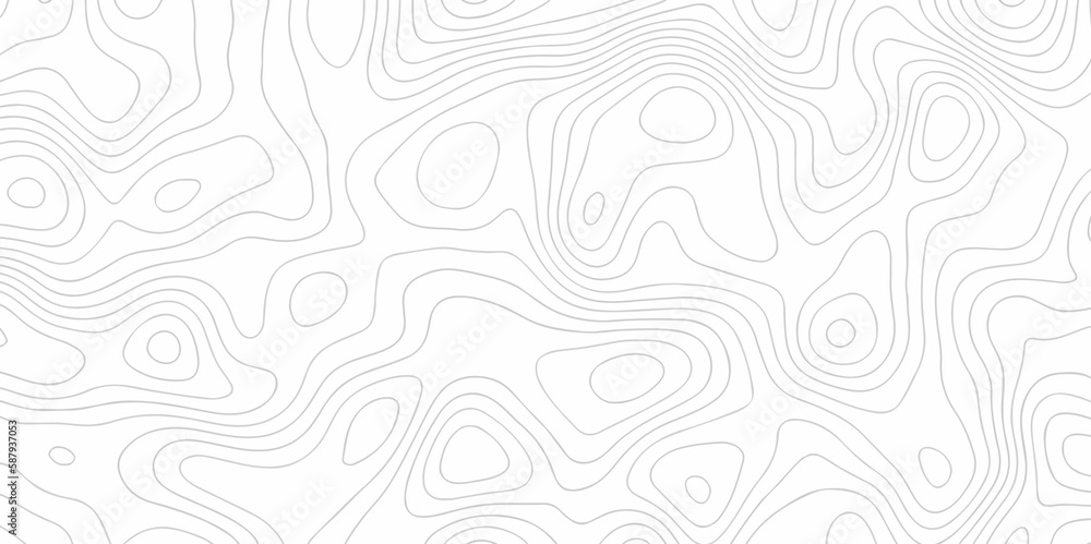 Abstract pattern of a background of topographic line mount map, sea map and contour map with space for copy. Map of the topography line. topographic map concepts with perspective mountain.