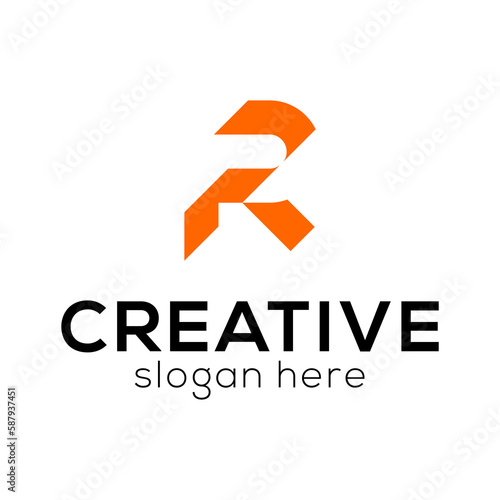 Free Download letter r monogram logo - GFXLoad