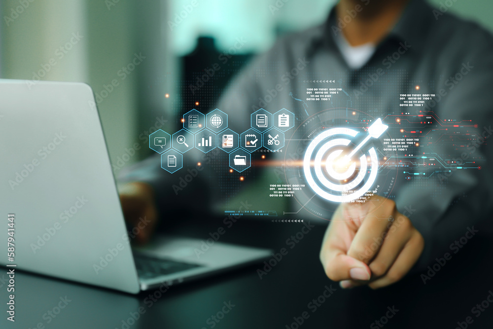 Dartboard or bullseye for business target goal digital transformation technology system and e-commerce strategy planning on online marketing and customer service ideas. Dartboard or bullseye for business target goal digital transformation technology system and e-commerce strategy planning on online marketing and customer service ideas.