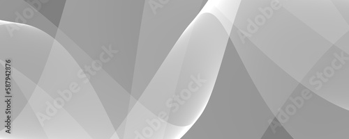 Abstrakter Hintergrund Banner 8K hell, dunkel, Monochrome, schwarz, weiß, grau, Strahl, Laser, Nebel, Streifen, Gitter, Quadrat, Verlauf