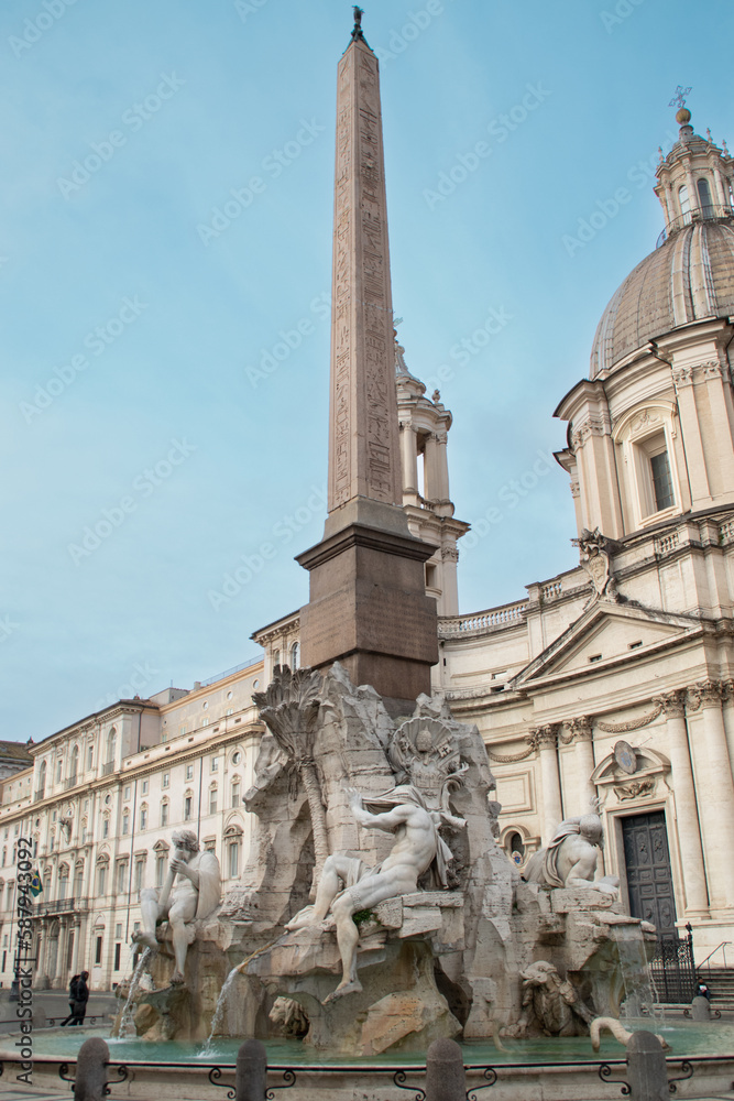 monumentos historicos de Roma, piazza navona