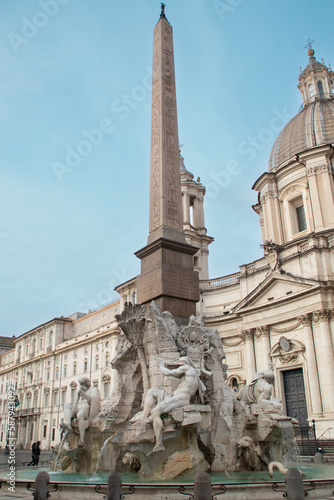 monumentos historicos de Roma, piazza navona photo