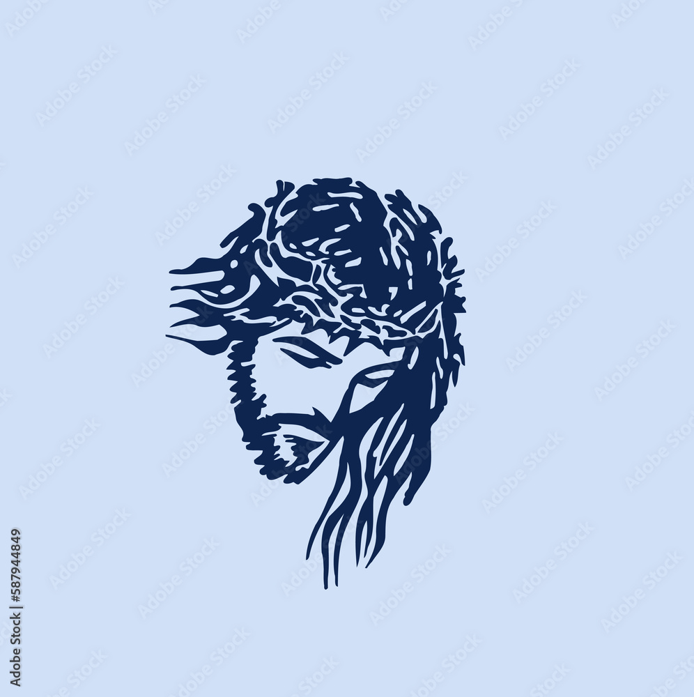 THESE HIGH QUALITY JESUS VECTOR FOR USING VARIOUS TYPES OF DESIGN WORKS LIKE T-SHIRT, LOGO, TATTOO AND HOME WALL DESIGN
