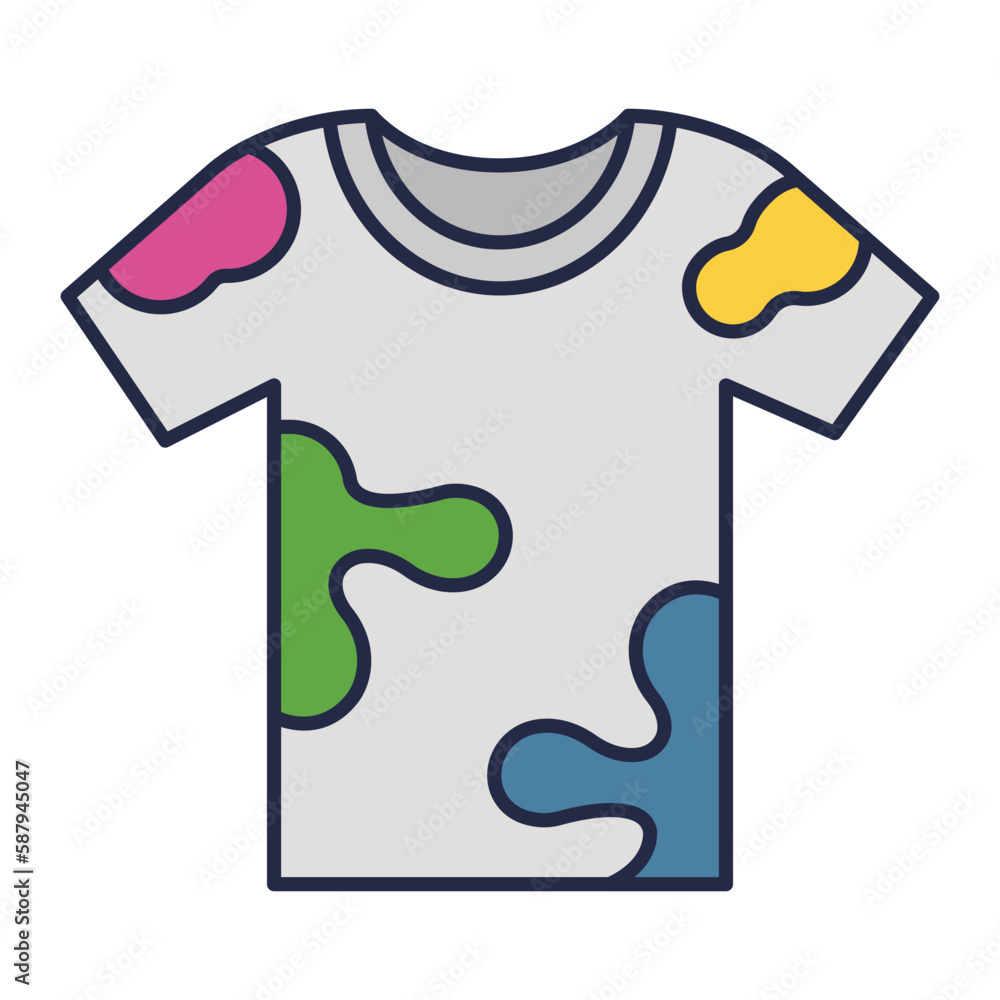 colored shirt colored shirt