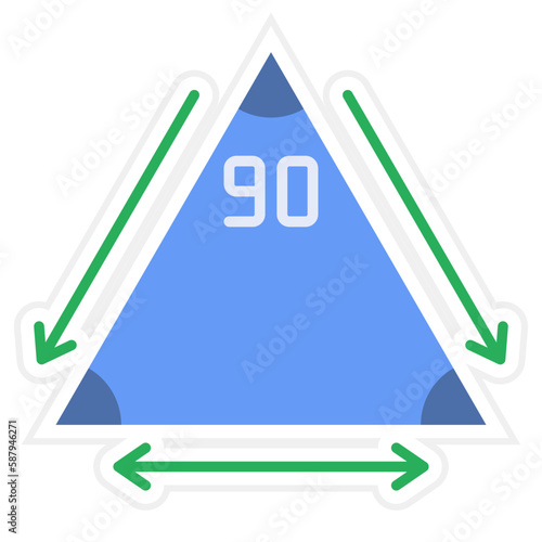 Vertex Sticker Icon