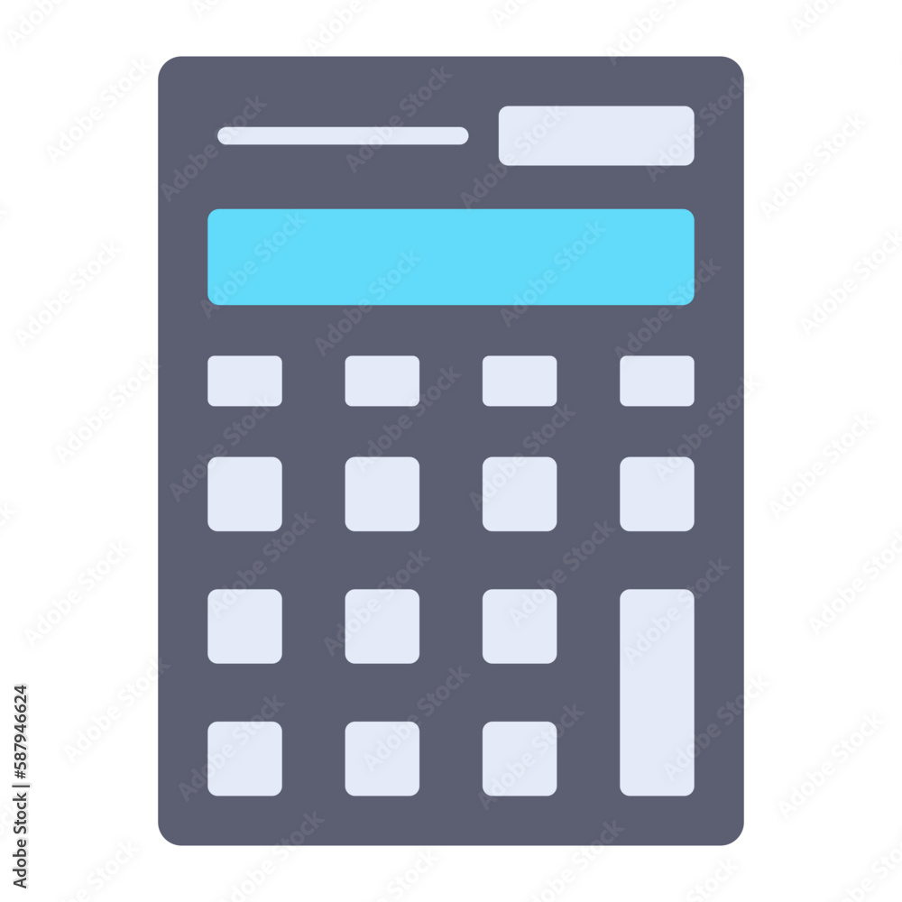 Calculator Flat Icon Calculator Flat Icon