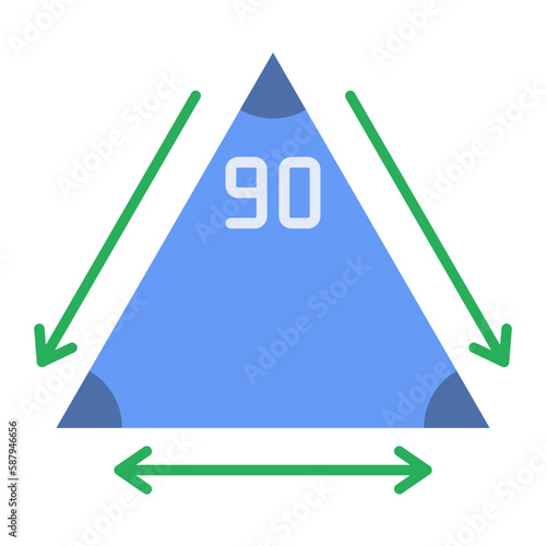 Vertex Flat Icon