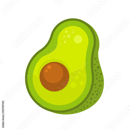 avocado - vector illustration