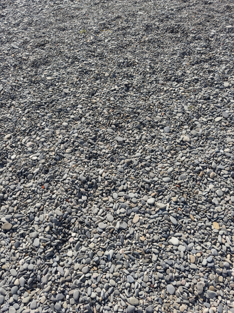 Background on stone pebbles on Nice beach Background on stone pebbles on Nice beach
